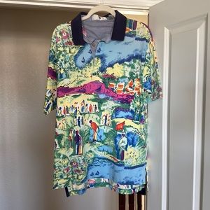Very cool golf shirt clean with no smells or stains